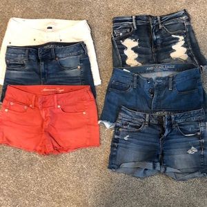 American Eagle woman’s shorts size 4 Lot